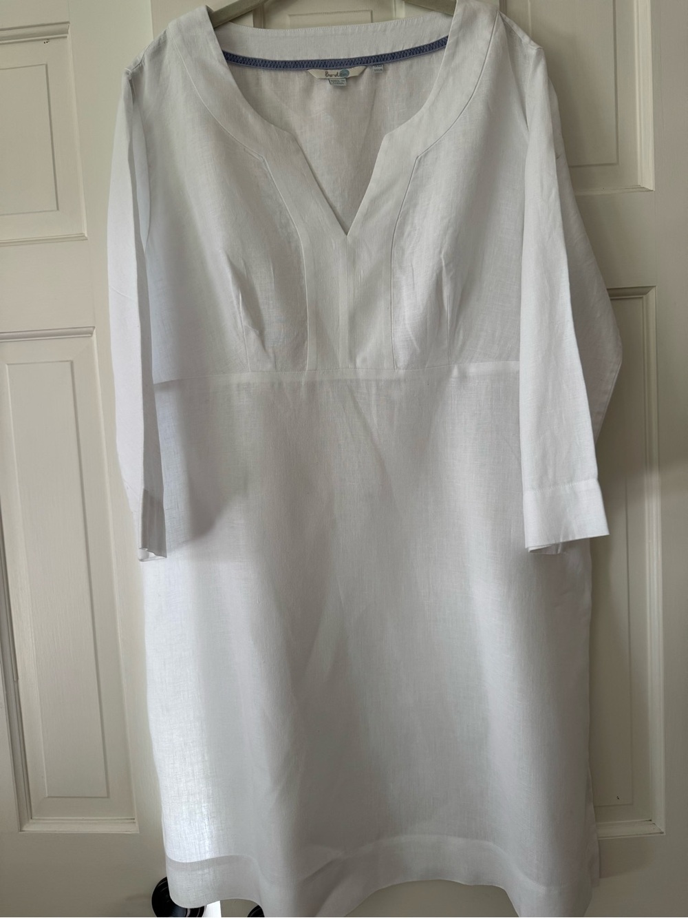 Boden Lightweight Linen Tunic Dress